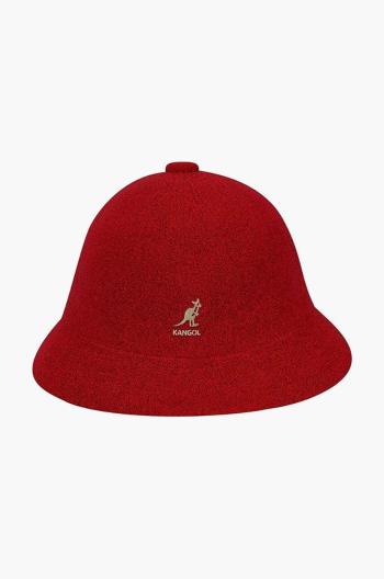 Klobúk Kangol Bermuda Casual 0397BC.SCARLET-SCARLET, červená farba