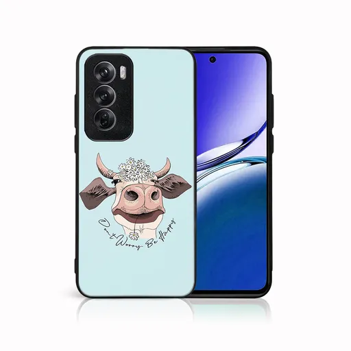 MY ART Ochranný kryt pre Oppo Reno12 Pro 5G HAPPY COW (181)