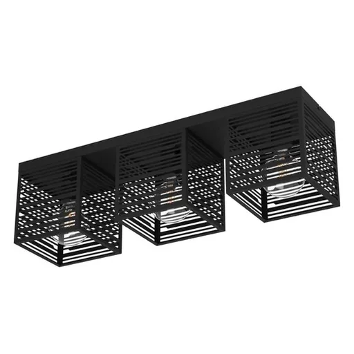 Stropné osvetlenie Eglo PIEDRITAS čierna 900357