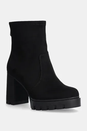 Členkové topánky Calvin Klein Jeans HEEL PLATFORM ZIP BOOT SS