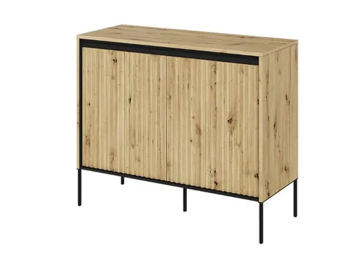 Dig-net nábytok Komoda SWING TR-02 s LED osvetlením | dub artisan