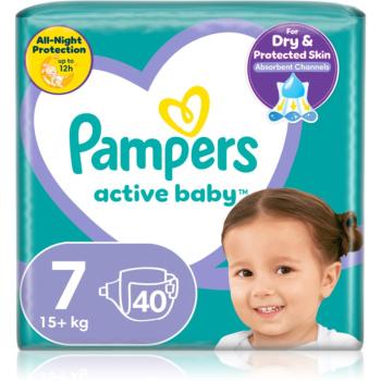 Pampers Active Baby Size 7 eldobható pelenkák 15+ kg 40 db