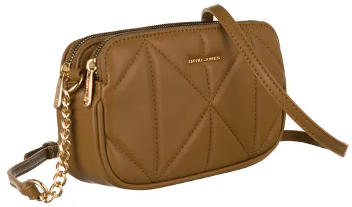 Elegantná, prešívaná dámska kabelka z ekologickej kože - David Jones