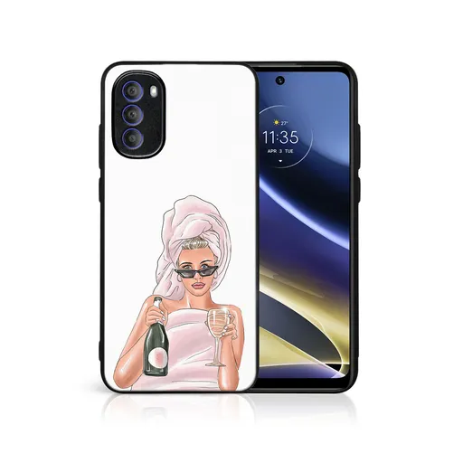 MY ART Ochranný kryt pre Motorola Moto G31 / G41 CHAMPAGNE (134)