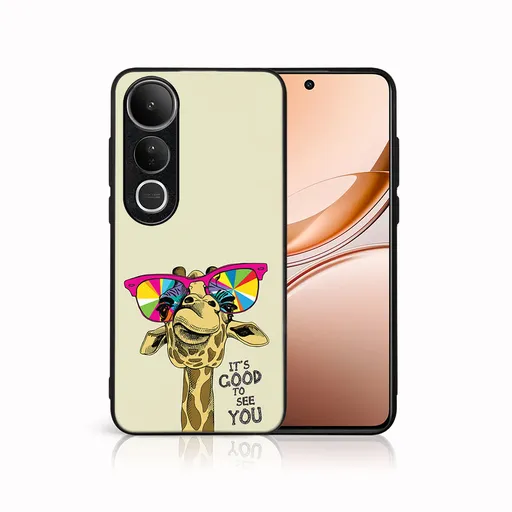 MY ART Ochranný kryt pre Vivo V50 Lite GIRAFFE (180)