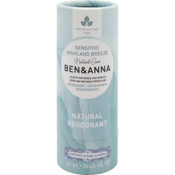 BEN&ANNA Sensitive Highland Breeze deodorant stick 40 g