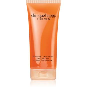 Clinique Happy™ for Men tusfürdő gél és sampon 2 in 1 uraknak 200 ml