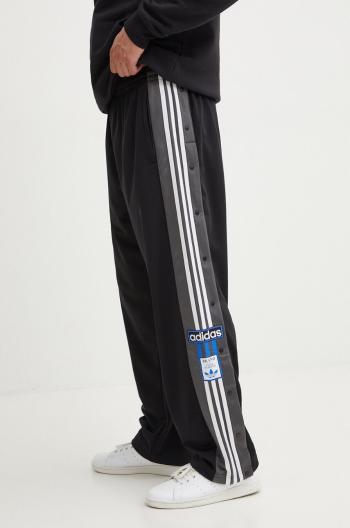 Tepláky adidas Originals ADIBREAK čierna farba, vzorované, IZ2342