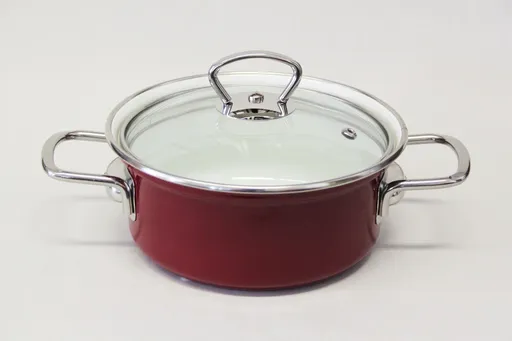 BELIS - Randlík 1,4L so sklenenou pokrievkou 16cm ECO-CERAM