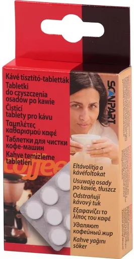 ČISTIACI TAB. DO KÁVOVAROV 10 ks SCANPART
