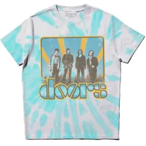 The Doors tričko Waiting For The Sun Modrá S