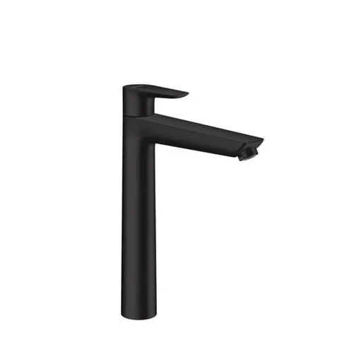Hansgrohe Talis E vysoká umývadlová batéria s výpusťou matná čierna 71716670