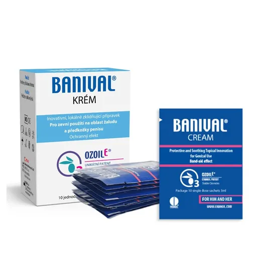 BANIVAL Krém 3 g 10 vrecúšok