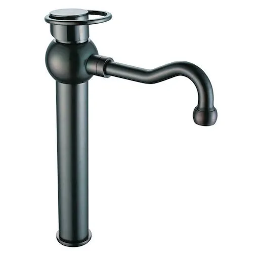 WF Industrial vysoká umývadlová batéria bez výpuste olejom pogumovaný bronz SIKOBWFS285