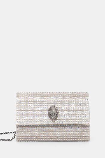 Listová kabelka Kurt Geiger London strieborná farba, 2746644979