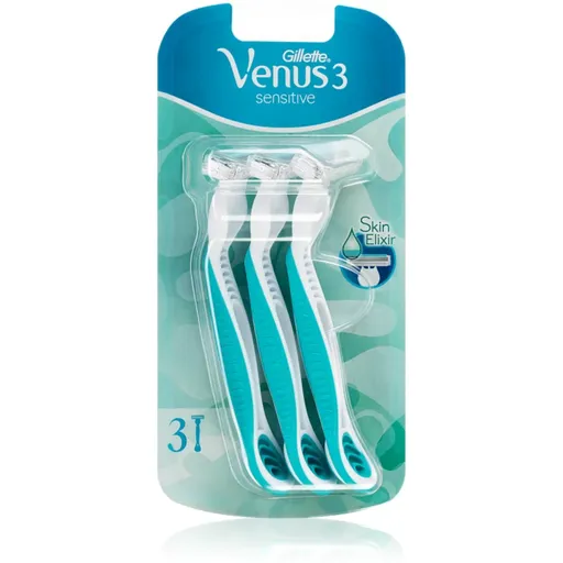 Gillette Venus 3 Sensitive jednorázové holiace strojčeky 3 ks