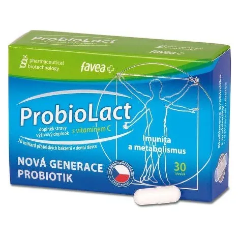 Pharmaceutical Biotechnology ProbioLact s vitamínom C 30 kapsúl