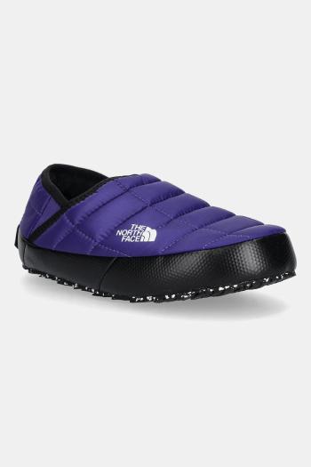 Papuče The North Face Thermoball Traction Mule V fialová farba, NF0A3V1HS961