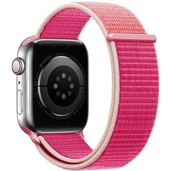 Eternico Airy na Apple Watch 38 mm/40 mm/41 mm  Silk Pink and Gold edge (AET-AWAY-SiPiG-38)