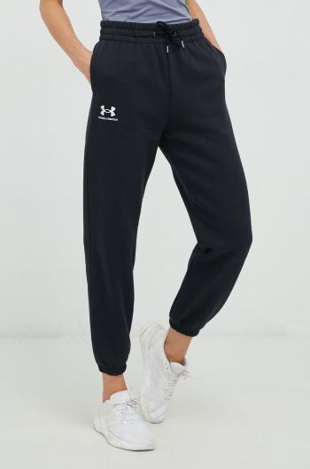 Tepláky Under Armour dámske, čierna farba, jednofarebné, 1373034