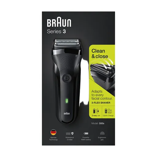 Braun Series 3 300 Elektrický holiaci strojček pre mužov