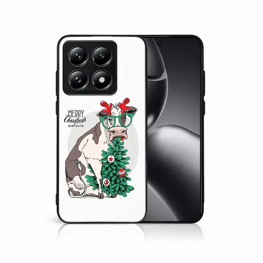 MY ART Kryt s vianočným dizajnom Xiaomi 14T Pro MERRY CHRISTMAS (074)