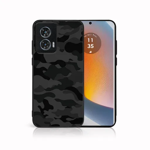 MY ART Ochranný kryt pre Motorola Edge 50 Fusion BLACK CAMO (234)