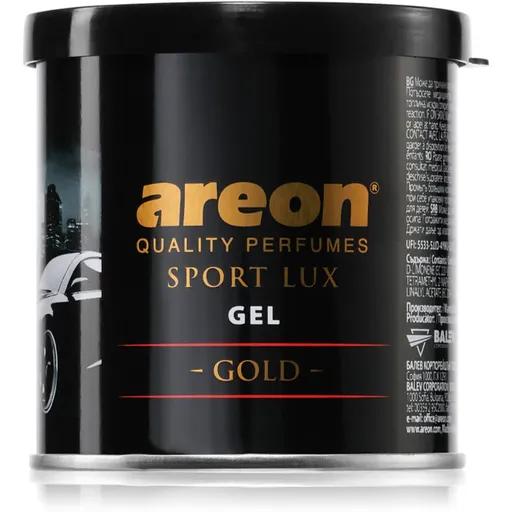 Areon Gel Sport Lux vôňa do auta a domácnosti 80 g