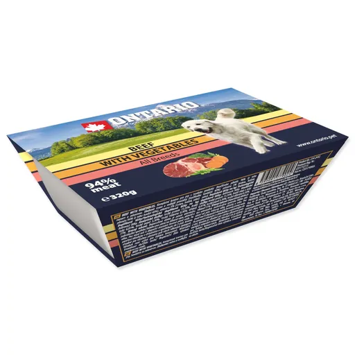 Vanička Ontario hovädzie so zeleninou 320g