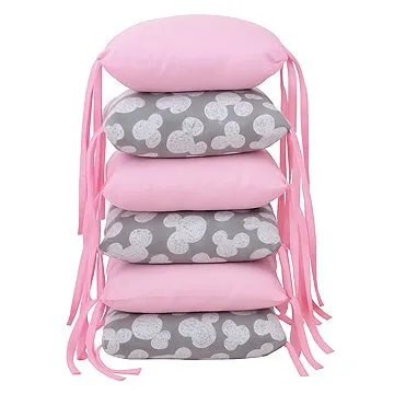 BabyTýpka vankúšikový mantinel – Mickey Pink (8594201221965)