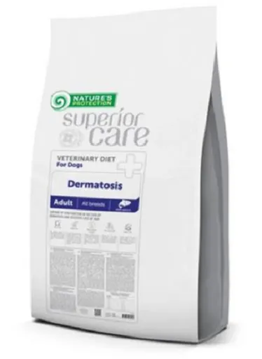 Natures Protection Superior care dermatosis dog adult dietetic all breeds salmon granule pre psy 10 kg