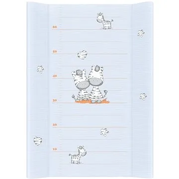 CEBA Baby Podložka tvrdá 70 cm – Zebra, modrá (5907672307480)