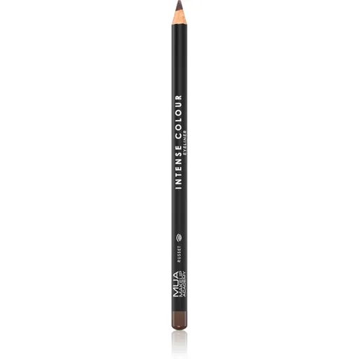 MUA Makeup Academy Intense Colour ceruzka na oči s intenzívnou farbou odtieň Russet (Warm Brown) 1,5 g