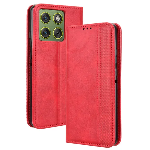 BUSINESS Peňaženkové puzdro pre Motorola Edge 70 červené