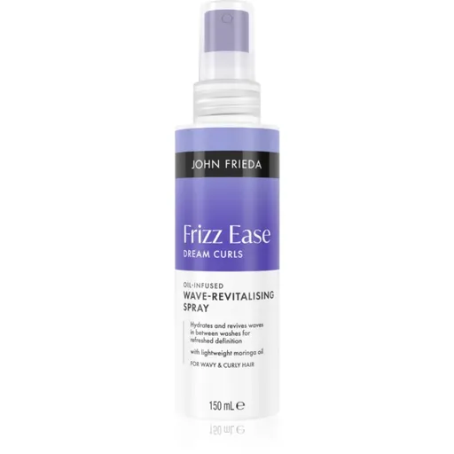 John Frieda Frizz Ease Oil-Infused Wave-Revitalising Spray hydratačný sprej na vlasy pre vlnité a kučeravé vlasy 150 ml