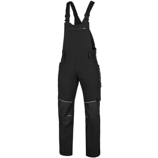 Ardon Pracovné nohavice s náprsenkou 4Xstretch - Čierna | 54
