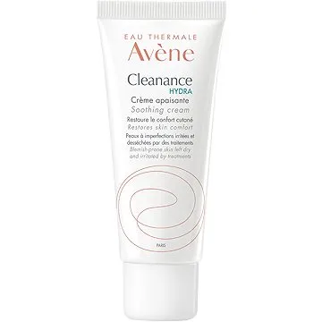 AVENE Cleanance Hydra Upokojujúci krém na pleť podráždenú medikamentóznou liečbou akné 40 ml (3282770100891)