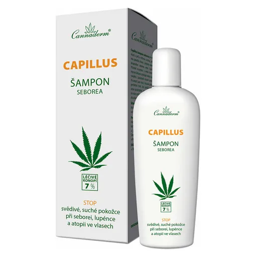 Cannaderm Capillus Seborea šampón 150 ml