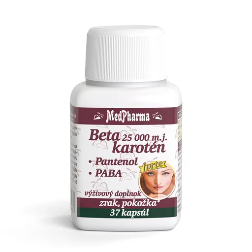 MedPharma Beta karoten 25 000 m.j. 37 kapsúl