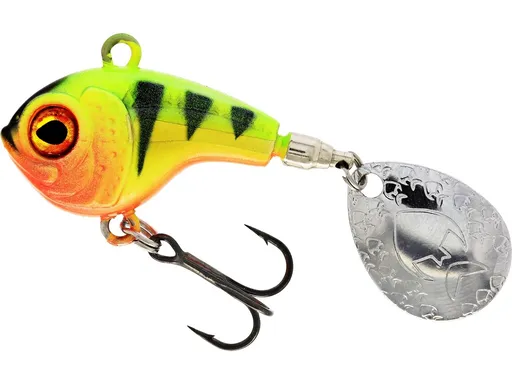 Westin nástraha dropbite tail jig chartreuse perch - 2,6 cm 8 g