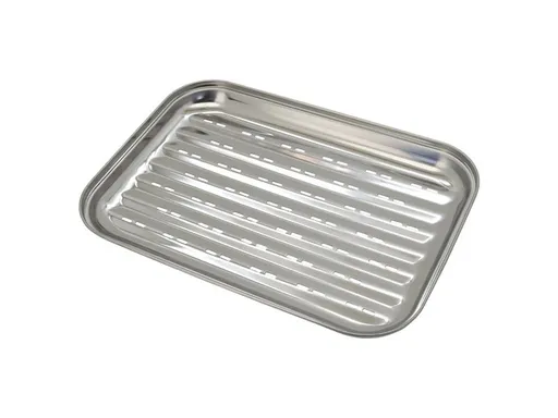 Cattara Grilovací tácek nerez 34 x 24 cm