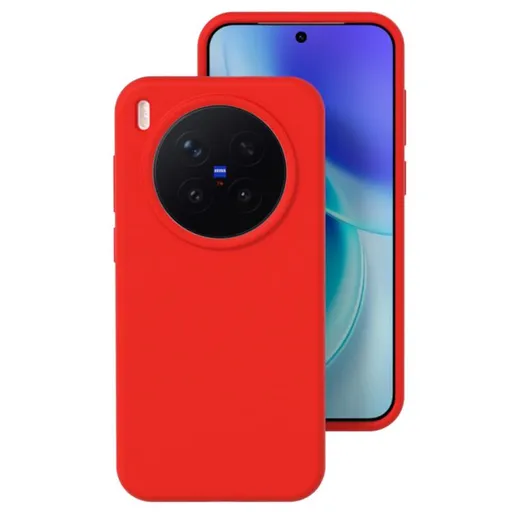 PROTEMIO LIQUID SILICONE Kryt pre Vivo X300 Pro červený