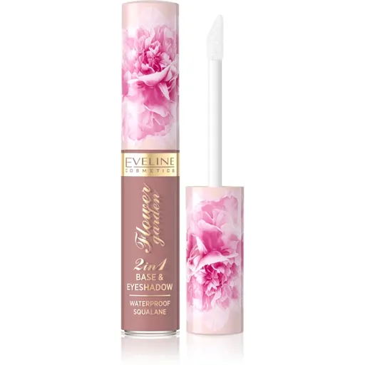 Eveline Cosmetics Flower Garden tekuté očné tiene 2 v 1 odtieň 02 6,5 ml
