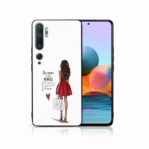 PROTEMIO MY ART Ochranný kryt  Xiaomi Mi Note 10 / Note 10 Pro RED DRESS (137)
