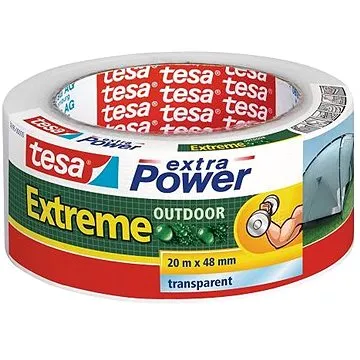 tesa Extra Power EXTREME OUTDOOR, priehľadná, 20 m: 48 mm (56395-00000-00)