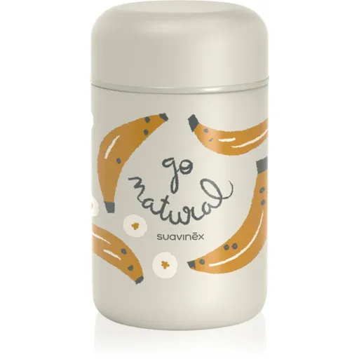 Suavinex Go Natural Food Flask termoska 0 m+ Bananas 400 ml