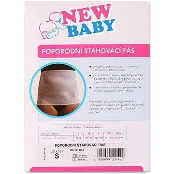 New Baby popôrodný sťahovací pás - veľ. S (8596164011508)