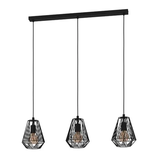 Závesné osvetlenie Eglo STYPE čierna 43693