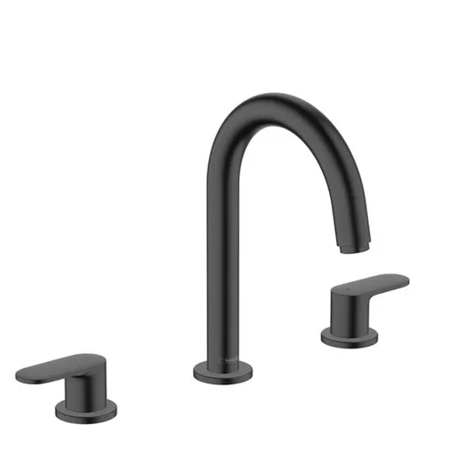 Hansgrohe Vernis Blend umývadlová batéria s výpusťou čierny mat 71553670
