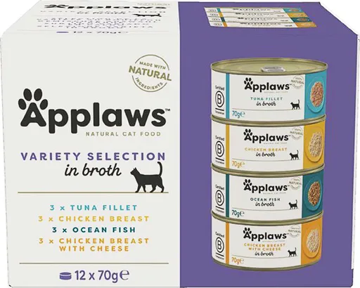 Applaws konzerva Cat multipack Supreme mix 12× 70 g (5060333437398)